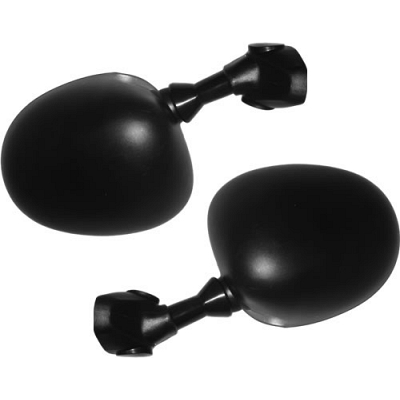 Black Fairing Type Mirrors - 011773
