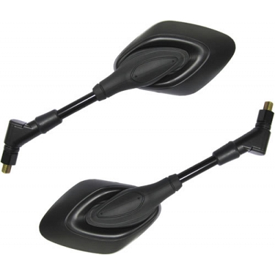 Black Modern Mirrors with 10mm Thread - 011826