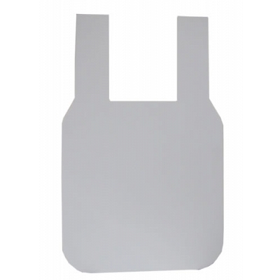 White Competition Front Number Board