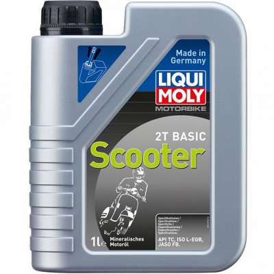 Liqui Moly 2T Basic Scooter Mineral Oil (1 Litre)