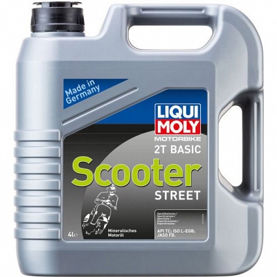 Liqui Moly 2T Basic Scooter Mineral Oil (4 Litres)