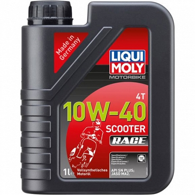 Liqui Moly 4T Scooter Race 10w40 Fully Synthetic Oil (1 Litre)
