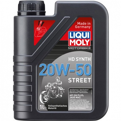 Liqui Moly 4T Motorbike Harley Davidson 20w50 Fully Synthetic Oil (1 Litre)