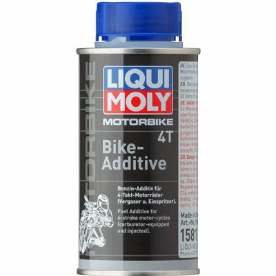 Liqui Moly 4T Engine Performance Booster Remove Deposits from Fuel System, Valves, Spark Plugs, Combustion Chamber (125ml)