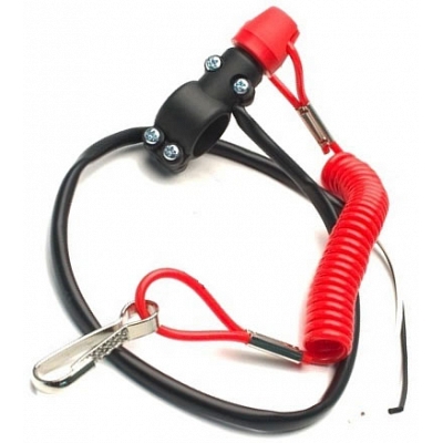 ATV Tether Type Handlebar Kill Switch (Normally Open)