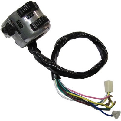 Handlebar Lights, Indicator, Horn & On-Off Switch (L/H)