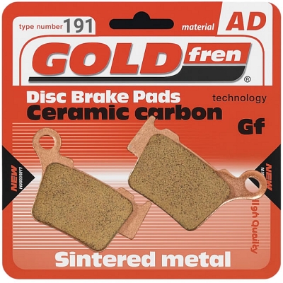Goldfren AD191 Brake Pads 54813990200 54813090200