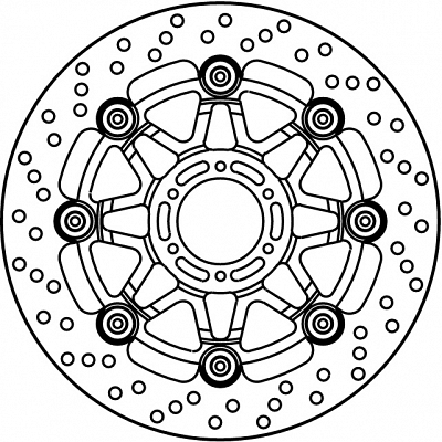Goldfren 601-503F Front Brake Disc