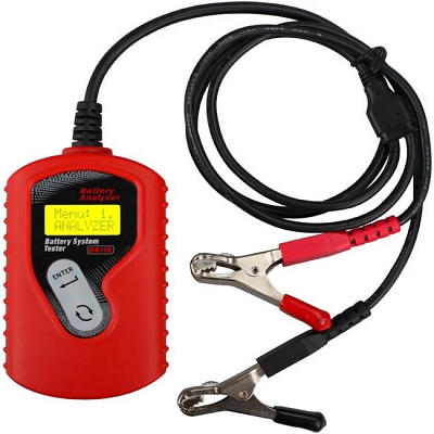 Battery Tester 12V Wet Lead Acid & Lithium Gel Sealed Motorcycle Battery Analyser