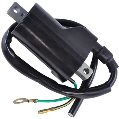 12v CDI Ignition Coil Single HT Lead + 2 Wires (80mm)