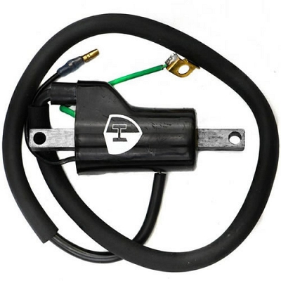 12v CDI Ignition Coil Single Output + 2 Wires (100mm)