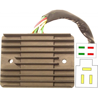 TourMax SH579A-11 Regulator Rectifier Honda 31600-MBG-305 31600-MBG-003