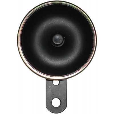 Black 12v 75mm Diameter Horn
