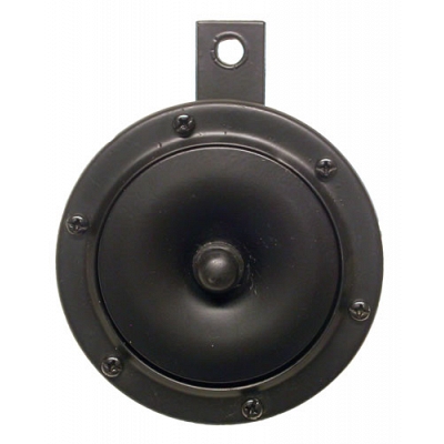 Black 12v 100mm Diameter Horn