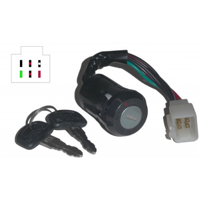 6 Wire Ignition Switch - 006625