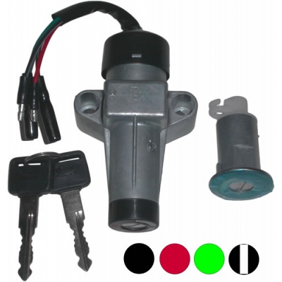 4 Wire Ignition Switch & Seat Lock
