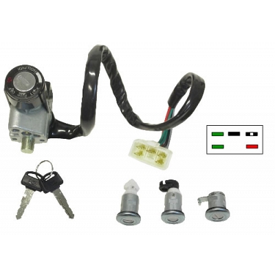 5 Wire Ignition Switch & Lock Set