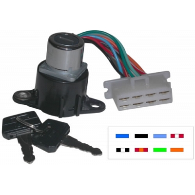 8 Wire Ignition Switch - 006637