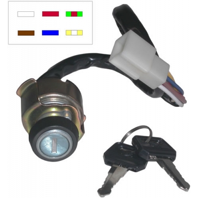 6 Wire Ignition Switch - 006690