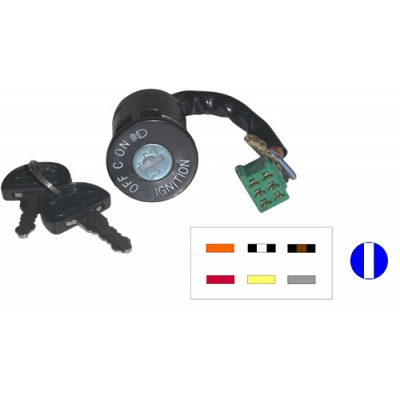 7 Wire Ignition Switch - 006697