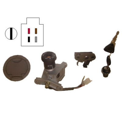 Ignition Switch & Lock Set Yamaha 5BR-H2021-00/01 5ME-H2021-00