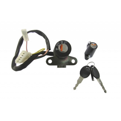 6 Wire Ignition Switch & Lock Set - 006776