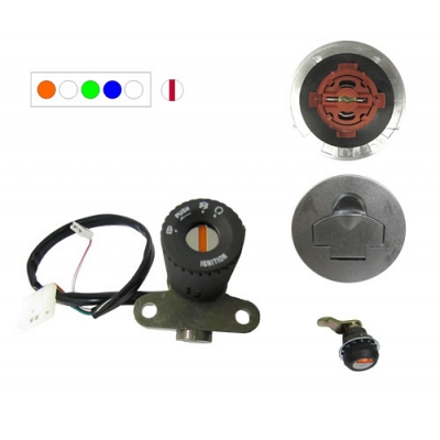 4 Wire Ignition Switch & Lock Set - 006613