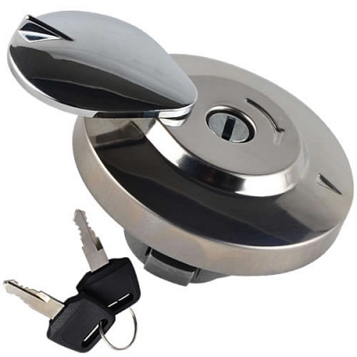 Chrome Locking Fuel Cap Honda 17620-460-067