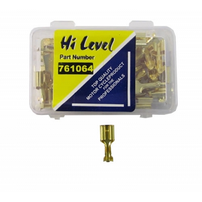 Solder Type 6mm Female Spade Terminals