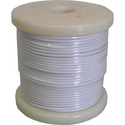 White 2.5mm x 50 Metre Electrical Wire