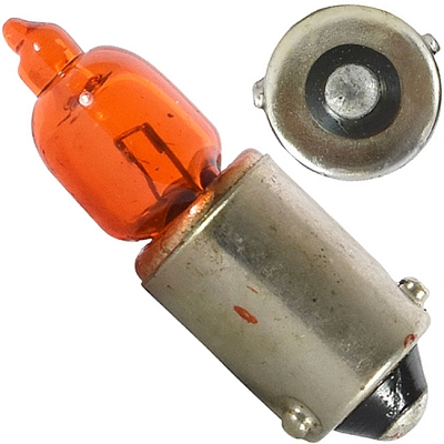 12V 6W BAX9s Amber Halogen Indicator Bulbs
