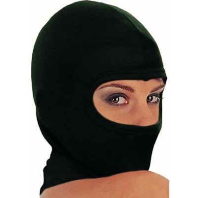 Black Silk Type Balaclava