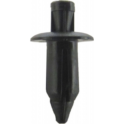 6mm x 12mm x 15mm Black Push Rivet Type Fairing Clips