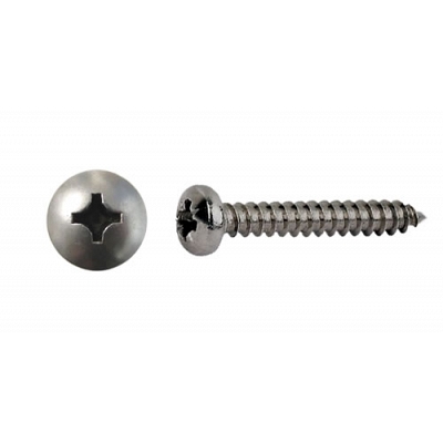 3mm x 20mm Stainless Steel Self Tapping Screws