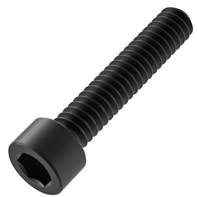 4mm x 16mm Black Allen Screws