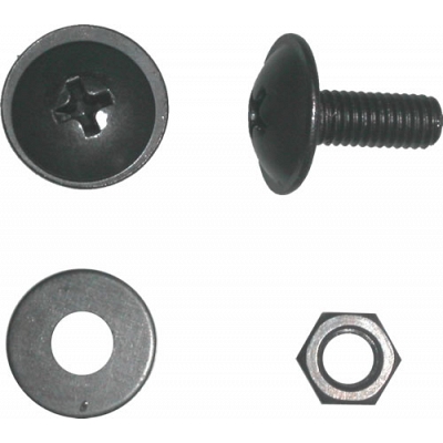 5mm x 13mm x 16.5mm Black Fairing Screws