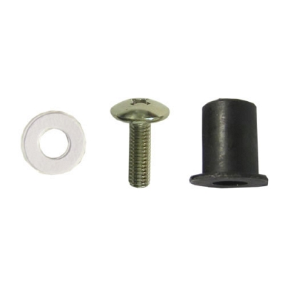 Rubber Fairing Bushes with Silver 5mm Screws