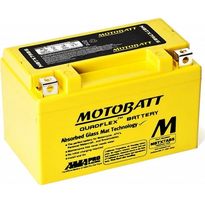 Motobatt MBTX7ABS AGM Sealed Battery YTX7A-BS