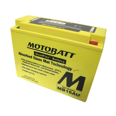 Motobatt MB16AU AGM Sealed Battery