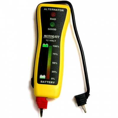 Motobatt MB-VM 12v Pocket Voltmeter