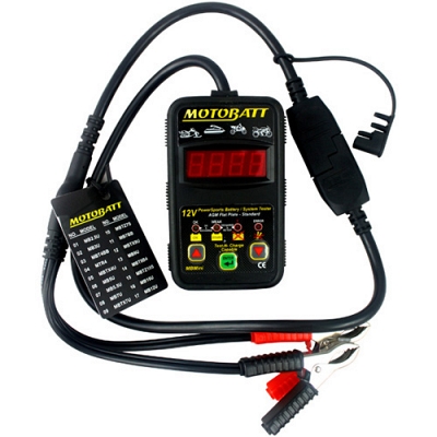 Motobatt MB-MINI 12v Mini Electronic Battery & System Tester