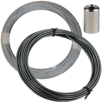 Grey 2mm x 6mm x 10 Metre Clutch Cable