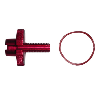 Red Handlebar Cable Adjuster for 8mm Cable
