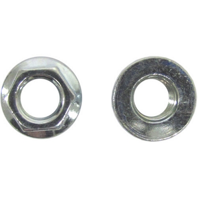 8mm x 1.25mm Smooth Base Flange Nuts