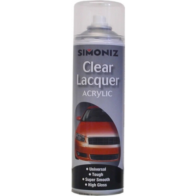 Simoniz Clear Lacquer Acrylic 500ml