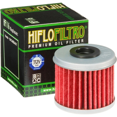 HiFlo HF116 Oil Filter Honda 15412-MEB-671 15412-MEN-671