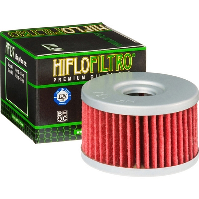 HiFlo HF137 Oil Filter Suzuki 16510-37440 16510-37450