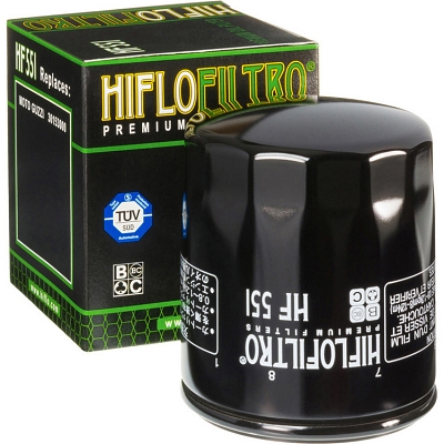 HiFlo HF551 Oil Filter Moto Guzzi 30153000