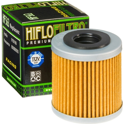HiFlo HF563 Oil Filter Aprilia 874081 9150166