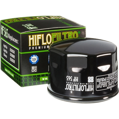 HiFlo HF565 Oil Filter Aprilia 82883R, 82960R; Gilera 82883R